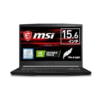 MSI GF63-10SC-854JP ゲーミングノートパソコン MSI、89,800円の15.6型ゲーミングノートPCをAmazon限定発売